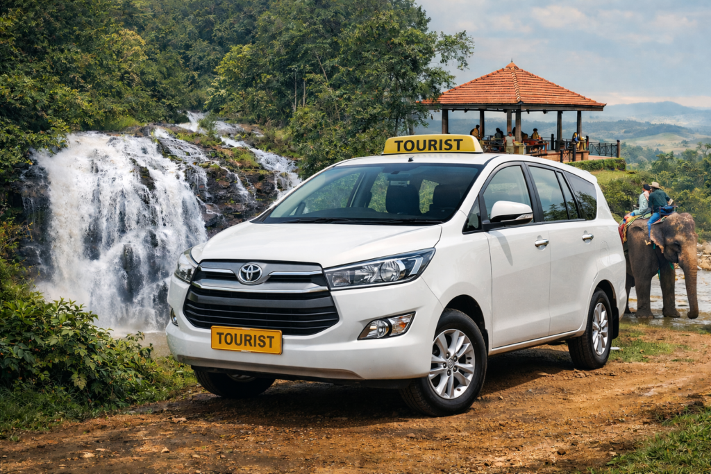Innova cab service in Coorg for family and group travel