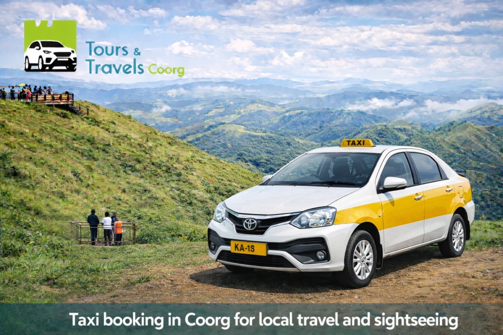 Taxi booking in Coorg
