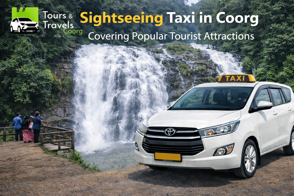 Travel cab in Coorg for family and group tours